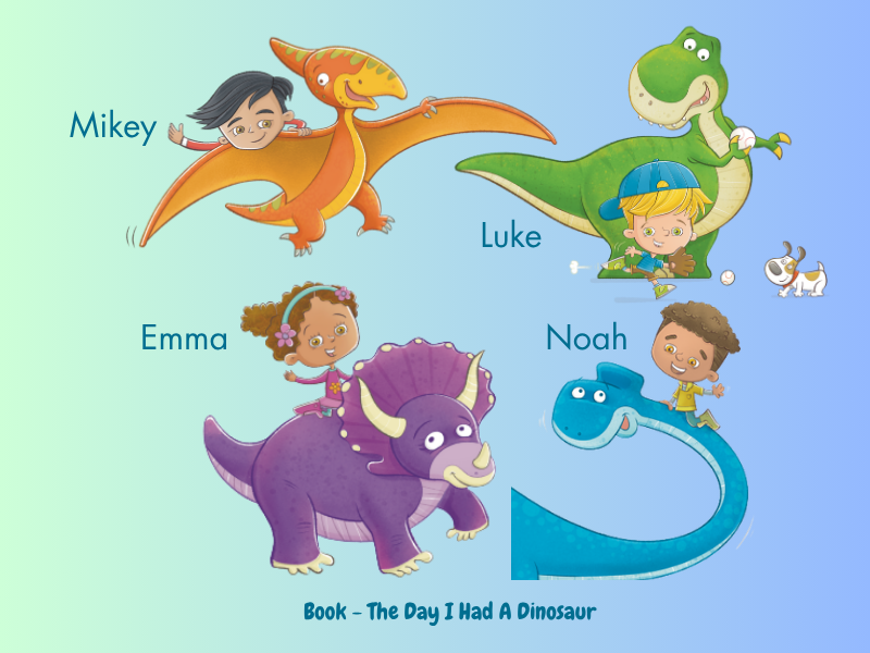 Meet the Characters from The Day I Had A Series by Author Ashley Wall M.Ed.