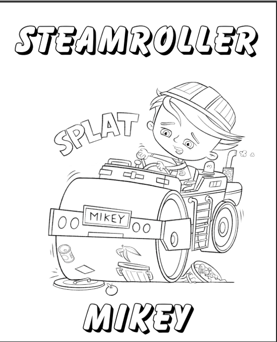 The Day I Had a Bulldozer - Steamroller with Mikey